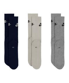 Rückansicht von Nike Everyday Essential Crew Socken 3er Pack Socken Herren mehrfarbig