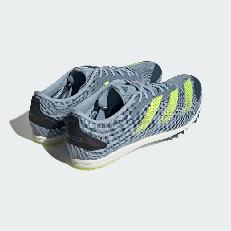 adidas adidas Adizero XCS Spike-Schuh Laufschuhe - Wonder Blue / Lucid Lemon / Arctic Night - 4 | SportScheck