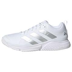 adidas Court Team Bounce 2.0 Schuh Sneaker Herren Cloud White / Silver Metallic / Grey One