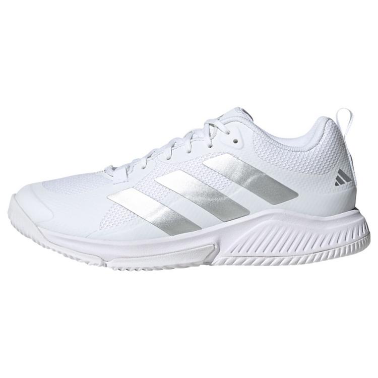 adidas adidas Court Team 2.0 W Hallenschuhe Damen - ftwwht-silvmt-greone - 0 | SportScheck