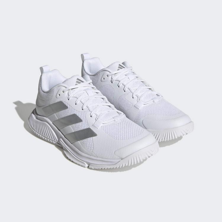 adidas adidas Court Team 2.0 W Hallenschuhe Damen - ftwwht-silvmt-greone - 2 | SportScheck