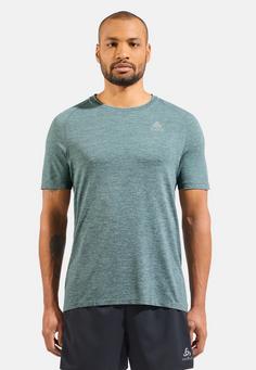 Rückansicht von Odlo ESSENTIAL SEAMLESS Funktionsshirt Herren arctic melange(40277)