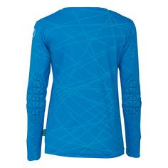 Rückansicht von Uhlsport Prediction Junior Torwart Set Kinder fluo blau