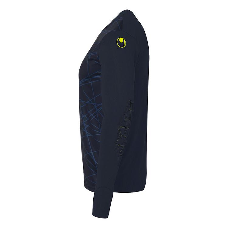 Uhlsport Uhlsport Prediction Funktionsshirt - marine/fluo gelb - 4 | SportScheck
