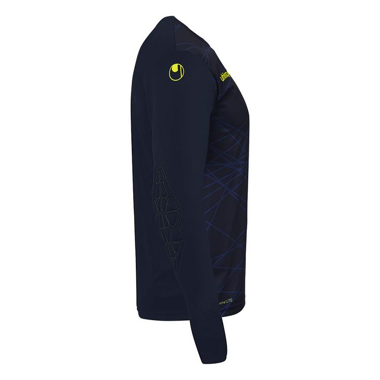 Uhlsport Uhlsport Prediction Funktionsshirt - marine/fluo gelb - 5 | SportScheck