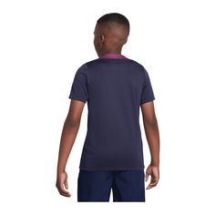 Rückansicht von Nike England Trainingsshirt EM 2024 Kids Fanshirt Kinder lila
