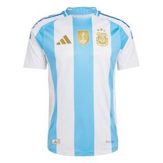 adidas Argentinien 2024 Heimtrikot Authentic Fußballtrikot Herren White / Blue Burst