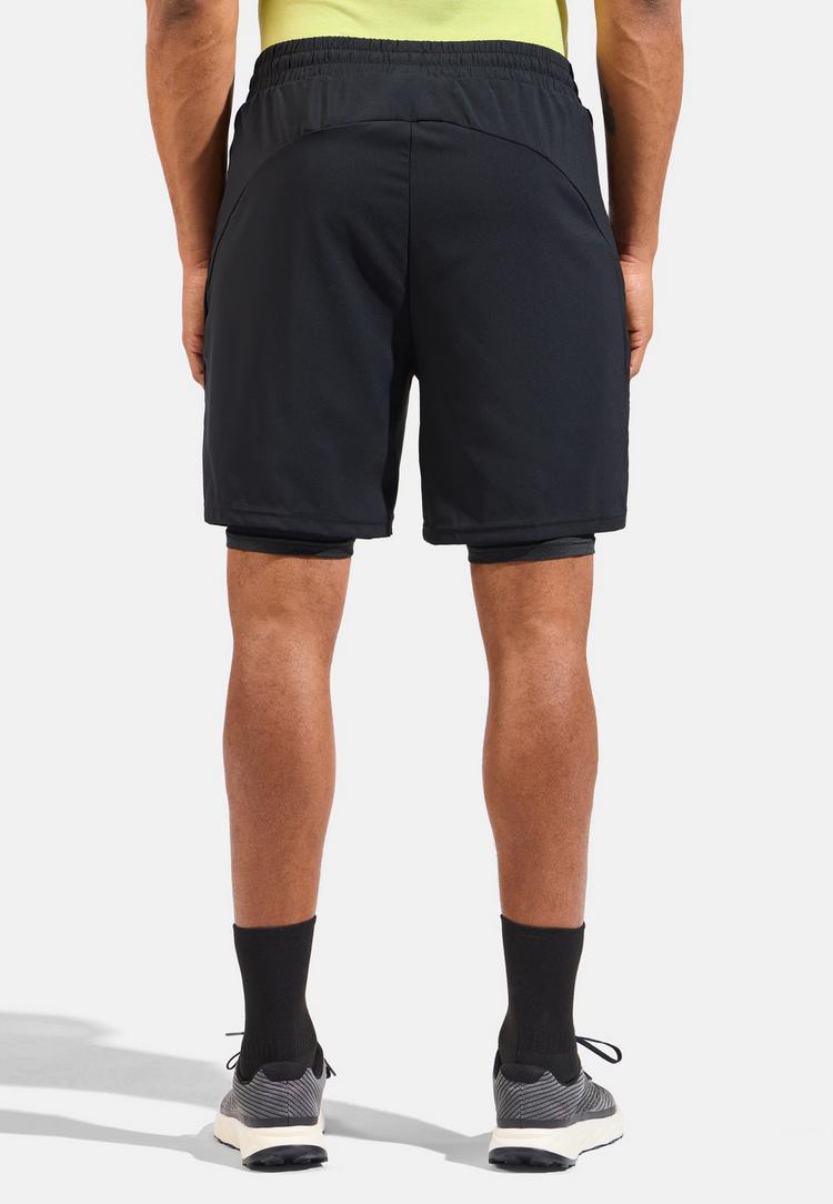 Odlo Odlo ESSENTIAL 365 7 INCH Funktionsshorts Herren - black - loden frost(60281) - 4 | SportScheck