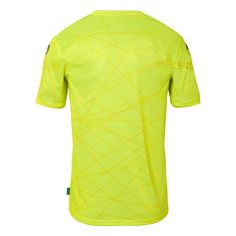 Rückansicht von Uhlsport Prediction T-Shirt Kinder fluo gelb
