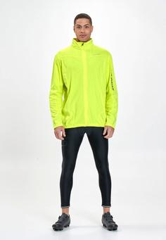 Rückansicht von Endurance CLUSON M MEMBRANE CYCLING Fahrradtrikot Herren 5001 Safety Yellow