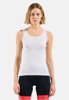 Rückansicht von Odlo ZEROWEIGHT PERFORMANCE KNIT DRY Funktionstop Damen white(10000)