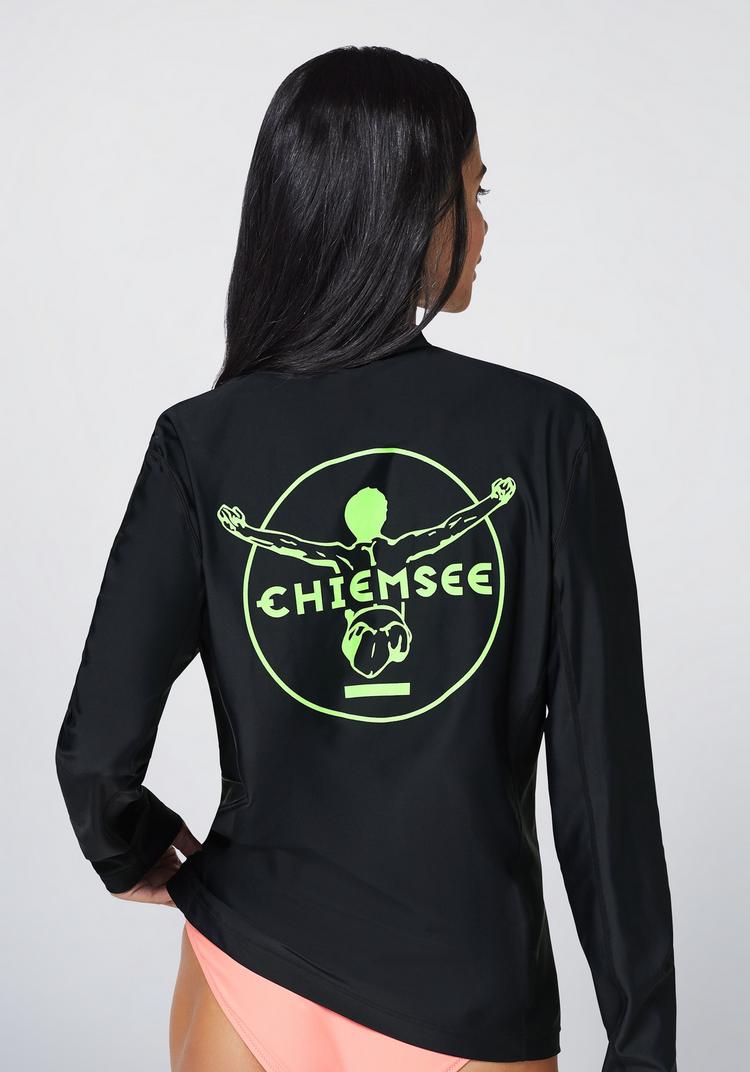 Chiemsee Chiemsee Swim-Shirt Surf Shirt - 19-3911 Black Beauty - 2 | SportScheck