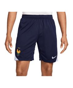 Nike Frankreich Trainingsshort EM 2024 Fußballshorts blau