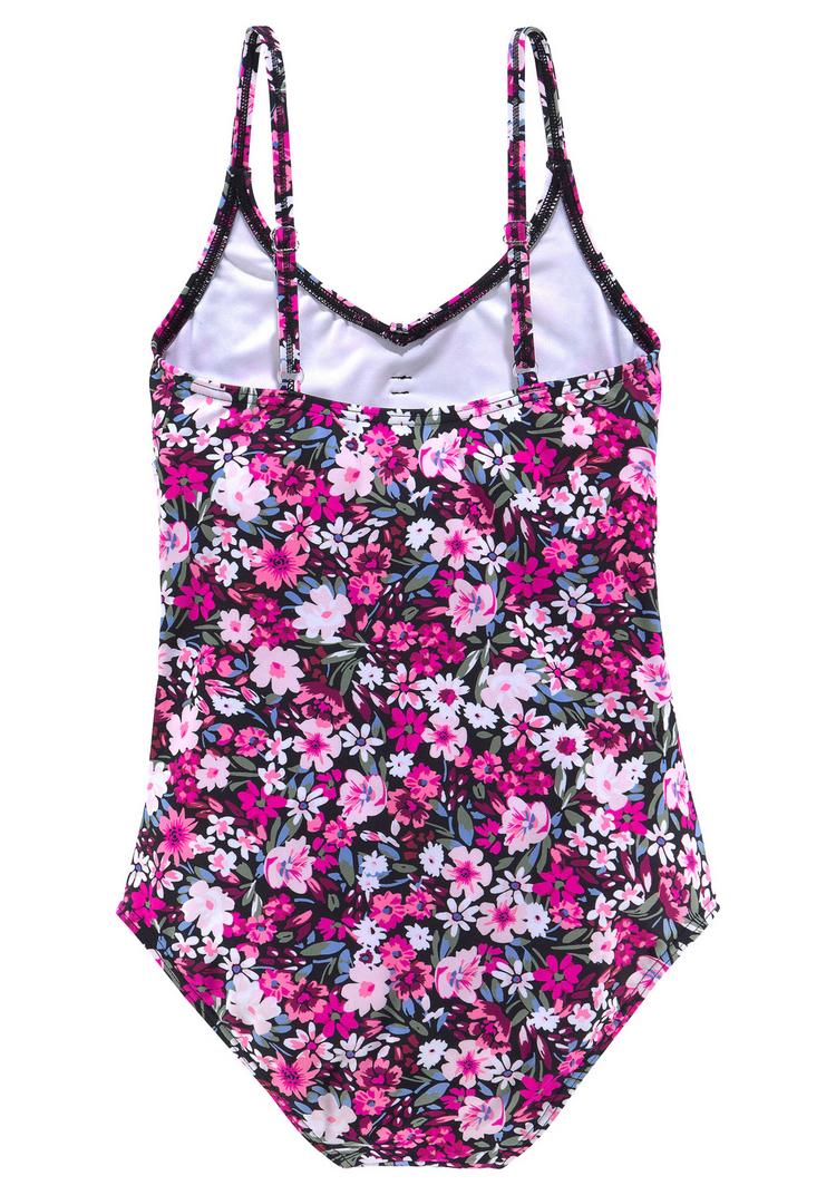 Buffalo Buffalo Badeanzug Badeanzug Damen - schwarz bedruckt - 0 | SportScheck