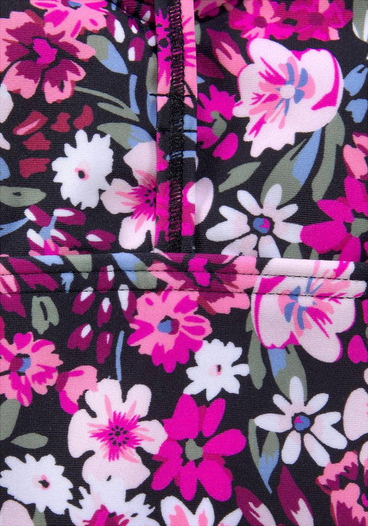 Buffalo Buffalo Badeanzug Badeanzug Damen - schwarz bedruckt - 0 | SportScheck