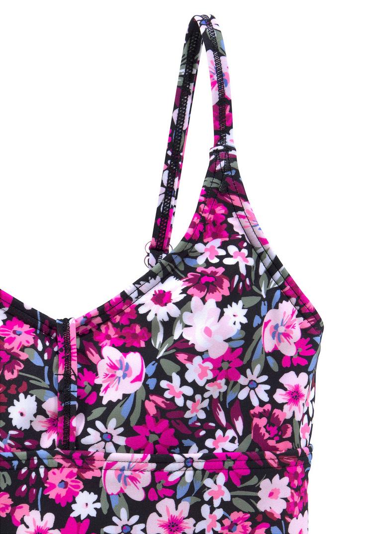 Buffalo Buffalo Badeanzug Badeanzug Damen - schwarz bedruckt - 1 | SportScheck