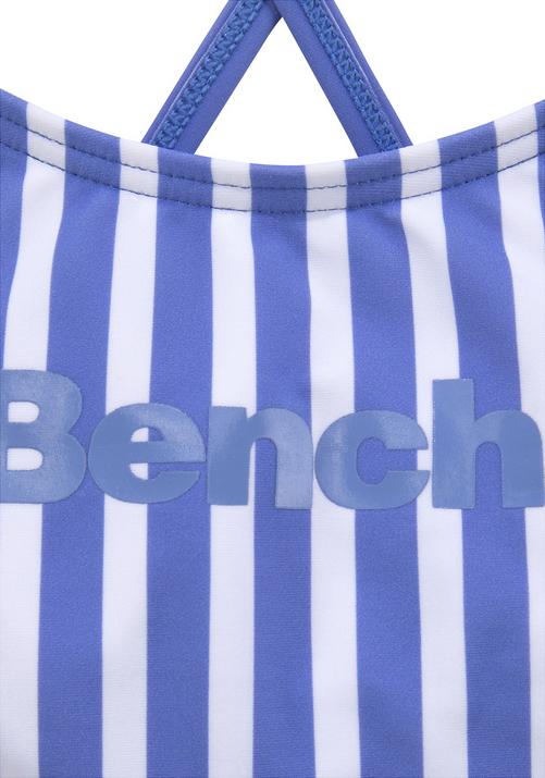 Rückansicht von Bench Bustier-Bikini Bikini Set Damen blau gestreift