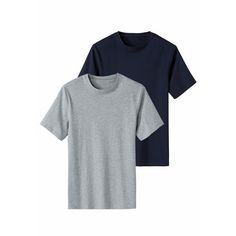 Bench T-Shirt T-Shirt Herren grau-meliert, navy