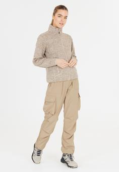 Rückansicht von Whistler Russet Softshellhose Damen 1136 Simply Taupe