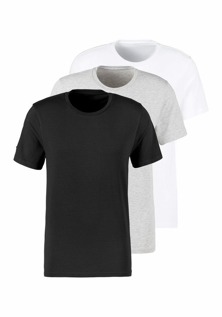 BRUNO BANANI BRUNO BANANI T-Shirt T-Shirt Herren - schwarz - grau -wei&szlig; - 0 | SportScheck