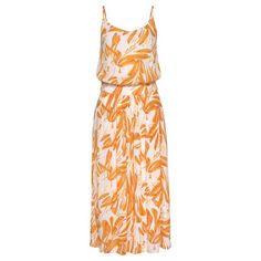 S.OLIVER Culotte-Overall Overall Damen orange-creme-bedruckt