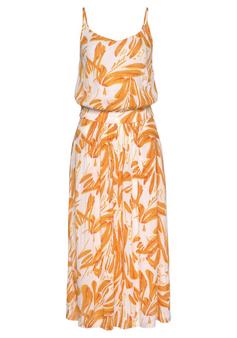 S.OLIVER Culotte-Overall Overall Damen orange-creme-bedruckt