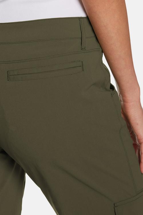 Rückansicht von Jeff Green Marla Funktionsshorts Damen Deep Lichien Green
