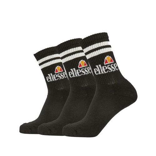 Rückansicht von Ellesse Socken Freizeitsocken Schwarz