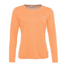 VAUDE Women's Essential LS T-Shirt T-Shirt Damen sweet orange