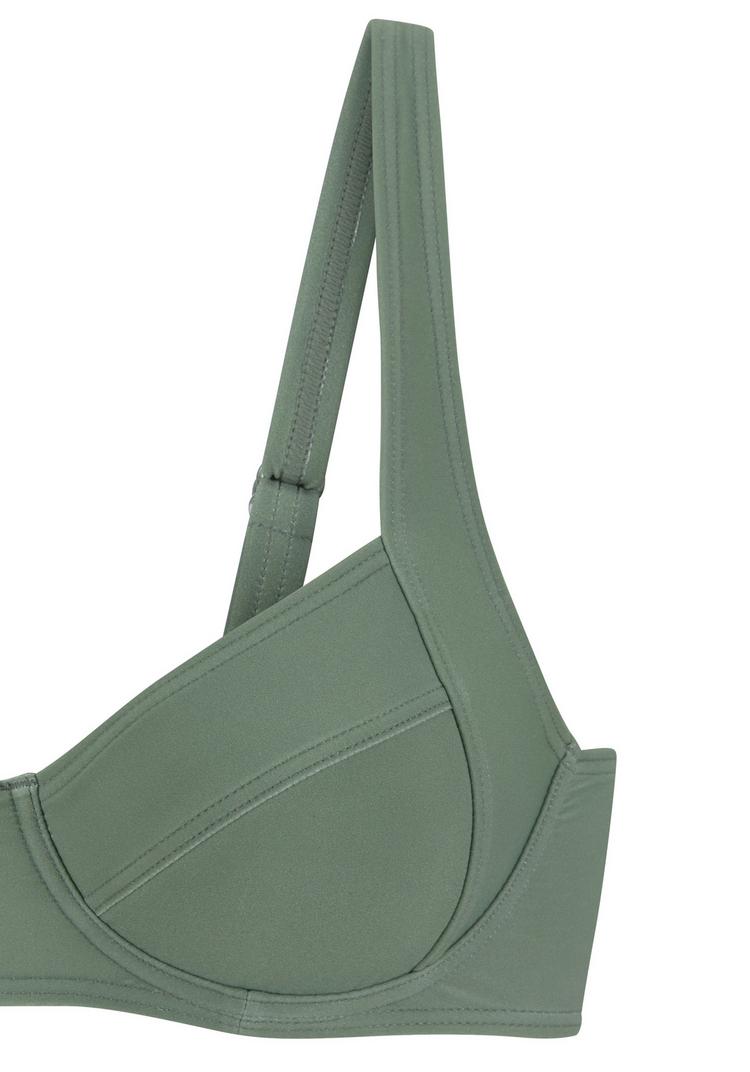 Lascana Lascana B&uuml;gel-Bikini-Top Bikini Oberteil Damen - oliv - 1 | SportScheck