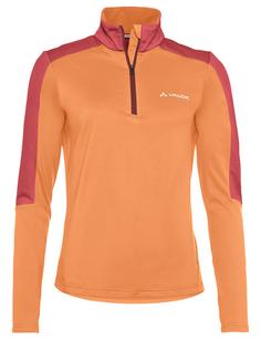 VAUDE Women's Livigno Halfzip II Sweatshirt Damen sweet orange