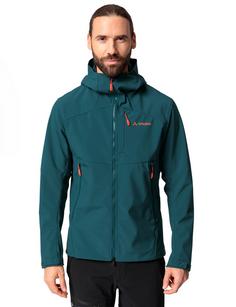 Rückansicht von VAUDE Men's Roccia Softshell Jacket II Outdoorjacke Herren mallard green