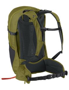 Rückansicht von VAUDE Rucksack Wizard 24+4 Daypack avocado