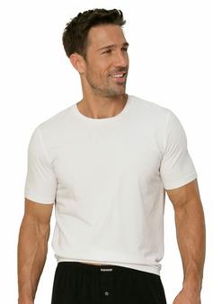Rückansicht von BRUNO BANANI T-Shirt T-Shirt Herren navy grau petrol