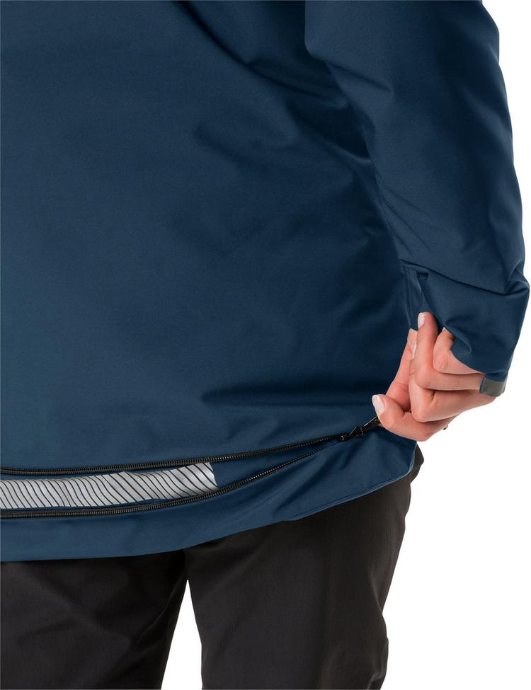 VAUDE VAUDE Women's Cyclist Warm Rain Jacket Outdoorjacke Damen - dark sea - 1 | SportScheck