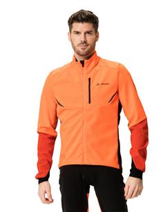 Rückansicht von VAUDE Men's Kuro Softshell Jacket Outdoorjacke Herren neon orange