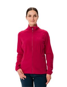 Rückansicht von VAUDE Women's Rosemoor Fleece Jacket II Outdoorjacke Damen crimson red