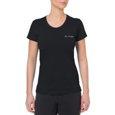 Rückansicht von VAUDE Women's Brand Shirt T-Shirt Damen black