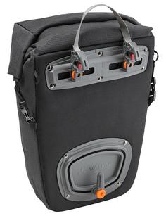 Rückansicht von VAUDE Road Master Roll-It Luminum Fahrradtasche black