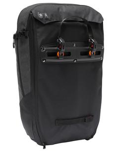 Rückansicht von VAUDE Cycle 28 II Luminum Fahrradtasche black