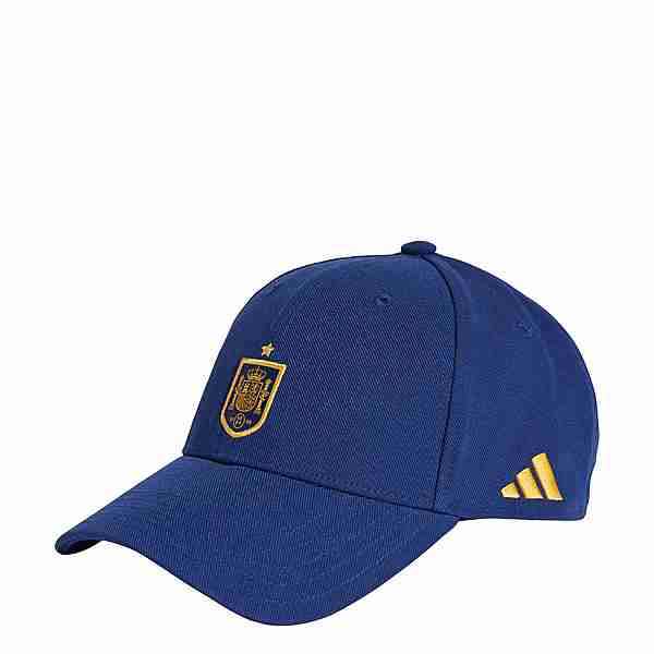 adidas Spanien Fußballkappe Cap Victory Blue / Bold Gold