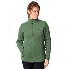 Rückansicht von VAUDE Women's Rienza Jacket IV Outdoorjacke Damen willow green