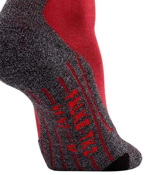 Rückansicht von Falke Socken Crew Socken Damen Rot