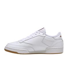 Rückansicht von Reebok Club C 85 Beige Sneaker weiss