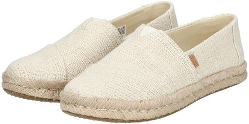 Rückansicht von Toms Halbschuhe Espandrillos Damen Natural