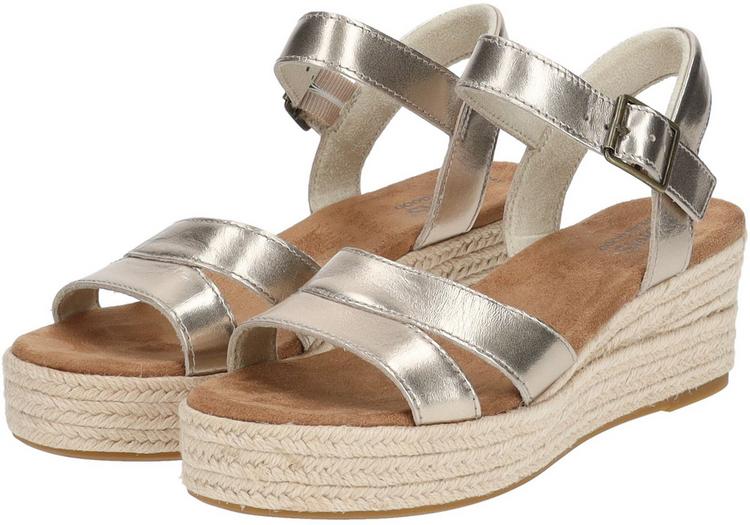 Toms Toms Sandalen Sandalen Damen - Gold - 0 | SportScheck