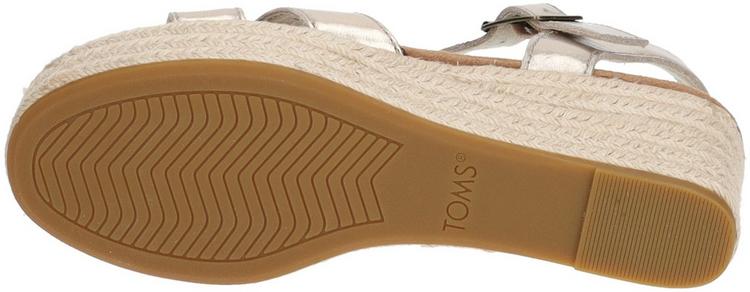 Toms Toms Sandalen Sandalen Damen - Gold - 2 | SportScheck