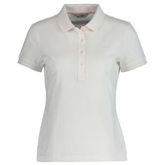 Rückansicht von GANT Poloshirt Poloshirt Damen Weiß