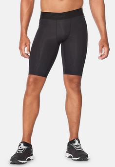 Rückansicht von 2XU Force Compression Funktionsshorts Herren black-nero