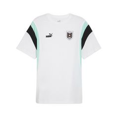 PUMA Österreich Ftbl Archive T-Shirt EM 2024 Fanshirt weissschwarz